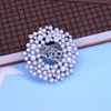 Broches, Broches Double Nez Personnaliser Conception Métal Incrustation Cristal Perle ZETA PHI BETA Broche Sororité ZOB Club Vie Femmes Bijoux