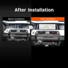 2 DIN 10.25 inç Araba DVD Dokunmatik Ekran Stereo Autoradio Multimedya Oyuncu BMW 5 Serisi için F10 / F11 CIC 2011-2012 Dikiz Aynası Bağlantı / FM
