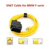 Ferramentas de diagnóstico para ENET Coding Cable Ethernet para OBD2 Interface Esys ICOM F-Series Connector