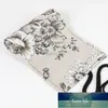 Peony 12/24/36/48/72 Holes Canvas Roll Pen Curtain Pencil Bag Case Makeup Wrap Holder Storage Pouch School Supplies1