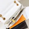 2021 Fashion Shoulder Bags Designers Women Sheepskin Messenger Bag Hardware Buckle Chain Flip Wallet Six Colors