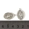 100Pcs Alloy ST. MARTHA Religion Charms Pendants For Jewelry Making Bracelet Necklace DIY Accessories 16X25.5MM