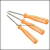 Tournevis outils à main maison jardin utile Type fleur de prunier avec trou tournevis 3x100mm Ood6388 livraison directe 2021 Y8Byi