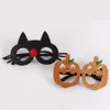 Fournitures de fête Halloween Lunettes Cadre Araignée Citrouille Lunettes Cosplay Photo Props pour Enfants Drôle Mascarade Faveurs XBJK2108