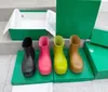 Grey2021 women jelly boots integrate soft and comfortable six colors size 35-40