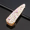 Golden Bling Hair Clips Clamp Barrets Simple Crystal Bobby épingles Clip pour les femmes Bijoux de mode Fashion Will and Sandy