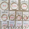22Pairs/lot Gold & Silver Mix Classic Circle Hoop Earrings For Women Stainless Steel Huggie Earring Wedding Jewelry Party Gift SIZES ASSORTED 6CM-1.5CM