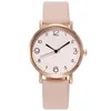 Simple fashion female casual wild belt watch ladies generous temperament wristwatches party dress matching items