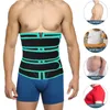 Taille Trainer Buik Zweet Afslanken Mannen Sauna Trimmer Belt Workout Gewichtsverlies Shapewear Neopreen Belly Shapers Fitness