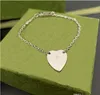 925 Silver Love Necklace Bracciale Designer Women Mens Sterling Silver Heart Cipante Gioielli Cuocero di lusso Collane di lusso per amante 194R