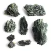 Dekorativa föremål Figurer 1 st 50-500g Pakistan Natural Green Diopside Crystals Rough Rock Stone Minerals Prov Gems Undervisning Researc