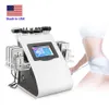 USA 40k Ultrasonic Liposuction Cavitation 8 Pads Lipo Laser Slimming Machine Vacuum Skin Care Spa Anti Cellulite Beauty Equipment