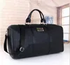 Hohe Qualität 2021 55 cm Frauen Männer Taschen Mode Reisetasche Duffle Leder Gepäck Handtaschen Große Kapazität Sport Einfarbig Tote Fit332g