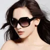 Classic Round Polarized Sunglasses Women Oversized Gradient Ladies Sunglass Retro Designer Star Brand Black