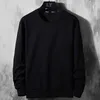 Felpe con cappuccio da uomo tinta unita Plus Size 8xl 9xl Felpa con cappuccio arancione da uomo Primavera Autunno Pullover Nero Streetwear Felpa oversize da uomo Y0804