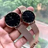 Luxury Women Watch d&w Quartz Simplicity Ladies Fashion Rose Gold Silver Daniel's Watches 32mm 36mm orologi da donna di lusso292v