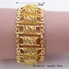 Arab Bracelet for Women Gold Color Wide Bracelet Middle East Bangle Jewelry Dubai/india/egypt/turkey/iraq/iran/syria/africa Q0720