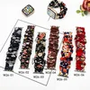 Hair Ring Elastic Strap Bracelet Solo Loop Watch Band Stretchable for iWatch Series 38mm 42mm Fitbit Versa Samsung 20mm Scrunchie Bands