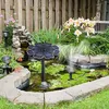 Adeeing 8V 1.6W Waterproof Solar Fountain With Flower-shape Water Pump Garden Decorations