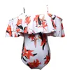 Maillots de bain pour filles assortis maman imprimer natation famille tenue mère fille maillot de bain costume 210529