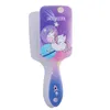 Brosses à cheveux dessin animé airbag peigne imprimé coussin d'air massage transparent coiffure Hplastic peignes arc-en-ciel 2 styles