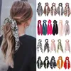 Femmes Chouchou Ruban Élastique Bandeaux Arc Écharpe Impression Tête Bande pour Filles Dames Cheveux Cordes Cravates Accessoires De Cheveux gratuit DHL