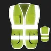 Gilet riflettente Panno di sicurezza ad alta visibilità Poliestere traspirante DPI SFVest forniture per la sicurezza sul lavoro