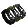 Nouveau Survie En Plein Air D'urgence Paracord Manille Boucle Réglable À La Main Paracord Lien Escalade Corde Cordon Femmes Homme Bracelets Camping