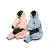 Dog Apparel Reflective Raincoat Night Walk Rain Coat For Small Dogs Waterproof Clothes Chihuahua Labrador Jumpsuit Hooded Jacket