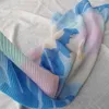 Szaliki sprzedające miyake fold miękki kolorowy kolorowy szal szalik mody w magazynie