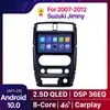 Lecteur multimédia dvd de voiture 2din 9 pouces Android GPS Radio pour 2007-2012 Suzuki Jimny support Carplay DVR SWC