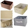 Storage Drawers Household Basket Multifunctional Organizer Box Artistic Vintage Sundries Desktop S/M/L Size