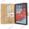 Capas de tablet para designer de moda comercial para ipad pro11 12.9 ipad10.9 Air10.5 Air1 2 mini45 ipad10.2 ipad5 6 capa de bolso para porta-cartões de couro de alta qualidade