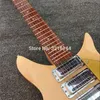 Rare 527mm JOHN LENNON Natural 325 Pickguard Gold pour guitare électrique, longueur d'échelle courte, cordier Bigs Tremolo