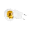 E27 lumière LED mâle Sochet type de Base à alimentation ca 220 V prise ue support de lampe ampoule adaptateur convertisseur bouton marche/arrêt interrupteur