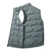 Nieuwe Collectie Mode Super Grote Winter Mannen Stand Collar Down Vest Zipper Casual Dikke Witte Eend Down Plus Size M-4XL5XL 6XL 7XL Y1103