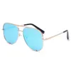 Morglow MG39305 Pink Pilot Quay Sun Glass Fashionabla överdimensionerade kvinnors solglasögon Trendy 20216419493