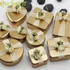 Mini Metal Storage Box Party inplate Valentine's Day Gift Box Wedding Chocolate With Flower Decor Packaging