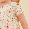 Little Maven Robe pour fille 7 ans Floral Print Robes élégantes pour filles Summer Flower Pattern Robe pour enfants Vêtements 210908