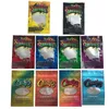 Dank Gummies Mylar Bag Whosale 6 типов 500 мг пищевые упаковки Упаковка Преступные пакеты 400 мг посмеивают липкие черви медведя персиковые колец