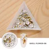 1box Nails Shell Flower Nail Art Decoration Pearl Diamond Accountorios Supplies voor Professionals DIY-accessoires Decoraties