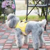 Zachte hond Harnassen Vest Nee Trek Verstelbare Kraag Puppy Cat Harness Leash Set voor Small Medium S Ademende Jas 211022