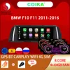 8 Core Android 10 système lecteur DVD de voiture Radio pour BMW F10 F11 2011-2016 WIFI SIM sans fil Carplay BT GPS Navi lecteur multimédia
