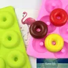 6-hålighet Silikon Donut Bakbricka Tillverkningsverktyg Bakning Non-Stick och Värmebeständig återanvändbar Silikon Mögel Bakning Tillbehör Fabrikspris Expert Design Kvalitet
