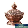 Lampade profumate Porta bruciatore di incenso in lega di Buddha cinese Lotus Censer Home Decor Fornace per la decorazione Prezzo di fabbrica design esperto Qualità Ultimo stile