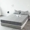 Set Lenzuola 50LAGMTA 1 pz 100% cotone Nero Bianco Lenzuolo con angoli Coprimaterasso Quattro Angoli con Fascia Elastica Letto