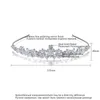 Luoteemi 럭셔리 웨딩 신부 크리스탈 티아라 크라운 공주 여왕 미인 맑은 CZ 쥬얼리 헤드 밴드 헤어 액세서리 210616
