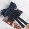 Spille, spille Donna Nastro lungo Strisce grandi Bowknot Camicia Spille per papillon Accessori per colletti Spilla Gioielli