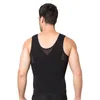 Intimo modellante da uomo Gilet scolpito in nylon Taglie forti Corsetto Shaper per la pancia Allenatore per la postura Camicia per la postura Correzione della schiena Usura