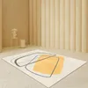 Dywany Nordic Morandi do salonu Nowoczesny styl Dom Dostosowany Dywan Kolorowe Geometryczne Maty Piętro Dla Dzieci Krzesło Pad